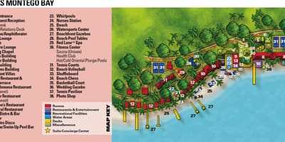 자메이카 리조트 맵 montego bay