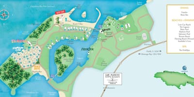 지도 자메이카의 리조트