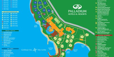 지도 grand palladium jamaica resort